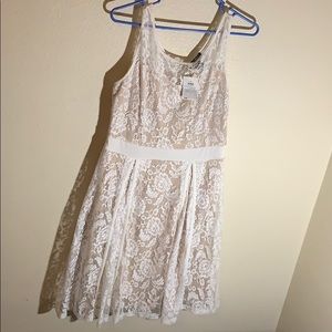 Cream colored dress